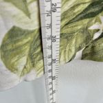 H&M PUFF-SLEEVED DRESS LEMONS TROPICAL FLORAL MINI SUMMER SMOCKED LINEN Sz S Photo 10