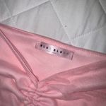 Blue Blush Pink Mesh  Top  Photo 2