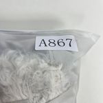 Johnny Was NWOT  Fur & Faux Suede Floral Embroidered Coat Pockets Size S Grey Photo 12