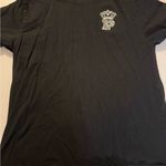 PINK - Victoria's Secret Victoria secret pink Limited Edition Pure Black bling campus cotton tee Small Photo 3