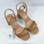 A New Day Women’s Shannon Heels with Memory Foam Insole Size 7.5 Wide Tan NWT Photo 1