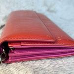 Christian Dior Pink Patent Leather Trotter Wallet WOC Photo 7
