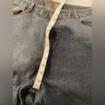 Gazoz Size 16 Embroidered Pocket Zip Up Ramie Cotton Stretch Cropped Jeans Blue Photo 5