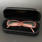 Coach “ROSA” 583 Burgundy Polished Designer 50-17-135 Eyeglasses Frame Photo 3