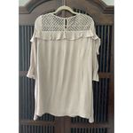 Madewell  Bohemian Style  Beige Mini Hippie Bell Sleeve Dress Size M Photo 1