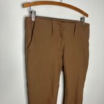 Acne Studios Acne Brooke turn up slim trousers women size 38 6 wool cashmere  caramel colored Photo 3