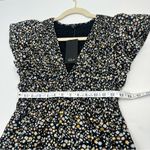 Rails  Clementine Smocked Black Floral Midi Dress Women Size Small Cap Sleeve NEW Photo 9