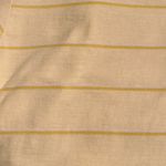 Everlane The Organic Cotton Crew Tee yellow stripe Size S NWT Photo 3