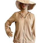 Ralph Lauren Lauren  Tan Zipper Hoodie Size Medium Photo 0