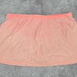 Time And Tru  Orange Skort Medium 8-10 Skirt Bikini Bottom Swimwear Photo 0