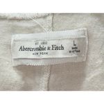Abercrombie & Fitch  White Tan Beige Knit Lace Floral Sweater Midi Dress Size L Photo 2