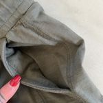 Belle Kim Shavel Olive Green Jogger Pants Drawstring Pockets Women's SP Gray Size undefined Photo 3