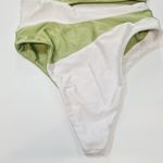 Camila Coelho  Rumba One Piece in Celery Green & White Small Photo 9
