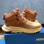 Hoka One One Trail Code GTX Hiking Shoes Sun Baked Shortbread Womens Size 8.5B Photo 6