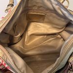 Coach Signature Patchwork Leather & Canvas Handbag Purse With Handles F17164 Photo 6