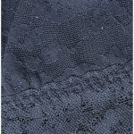 Gilly Hicks Hollister  Sydney Lace Bralette Black Ribbed Y2K Goth Coquette S Photo 6