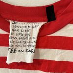 Topshop 'Williamsburg' Embroidered T-Shirt by Tee & Cake Red and White Stripe Photo 2