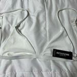 Pretty Little Thing  Classic White Bikini Top Photo 0