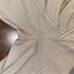 American Vintage American Eagle Military Style Y2K Cargo Hooded Khaki Tan Jacket Photo 7