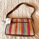 Caribbean Joe Island Supply Co. Wiki Waki Striped Shoulder Purse Photo 0