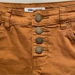 Billabong High Rise Distressed Button Fly Cutoff Shorts Brown Orange Women’s 25 Photo 8