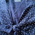 Capulet  Blue  and White Polka Dot Bodysuit Photo 4