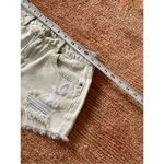 PacSun  High Rise Festival Destroyed Pale Blue  Women’s Shorts 26 Photo 4