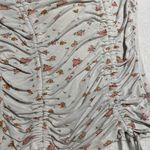 Ultra Flirt Floral Double Tie Top Women Size Medium Photo 3