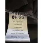 FIGS  Casma Pocket Scrub Top Black Large V-Neck Technical Collection Women's Sm Photo 6