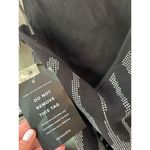 RETROFETE Kaisley Knit Crystal Midi Dress Black & Silver Zebra Womens Size Large Photo 8