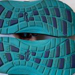 Chaco Strappy Sandals Multicolor Block Print Blue Pink Outdoors Hiking Size 6 Photo 3