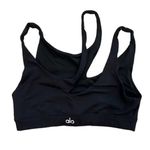 Alo Yoga  Peak Black Sports Bra Photo 1