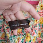 Code x Mode  Large Floral Mutlicolor smocked Midi Dress Photo 6