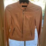 Ivanka Trump  Baby Pink Micro Suede Jacket, Size XS Photo 0
