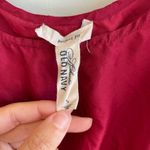 Old Navy Vintage  Y2K Silk Smocked  Beaded Top Small Photo 2