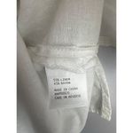 Rose & Thyme  Womens 2X Sleeveless White Top With Blue Embroidered Front Detail Photo 3