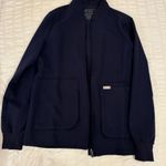 FIGS  Navy Scrub Jacket Photo 1