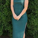 Windsor Kelly Cowl Neck Strappy Mermaid Glitter Formal Dress Photo 0