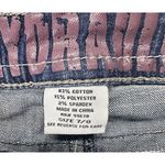 Hydraulic ‎ Bailey Crop Jeans Size 7/8 Denim Blue Stitching Women's Flip Pockets Photo 3