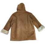 J. Percy Marvin Richards Penny Lane Coat Suede‎ Reversible Women's Large Heavy Brown Photo 1