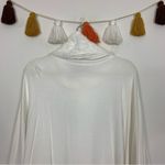 Philosophy Faux Fur Collar Sweater White Size Large Photo 5