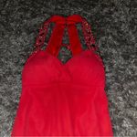 Blondie Nites  coral prom dress size 1 Photo 4