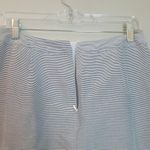 The Limited  Blue and White Striped Faux Wrap Skirt Photo 5