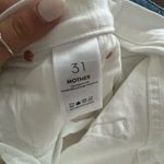 MOTHER The Kick It Jean White Size 31 Photo 3