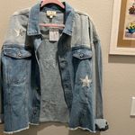 Umgee   Denim Jacket with Star Details Photo 0