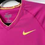Nike Pro Combat Dri-Fit V-Neck Tee - Size S Photo 43