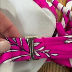 California Waves  Tropical Pink‎ Bikini Top S NWOT Swimsuit Bathing suit Beach Photo 3