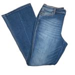 Wrangler  Flare Jeans Womens 11/34 32x33 High-Rise Button Fly Denim Faded EUC Photo 1