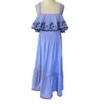 Kate Spade Broome Street Daisy Embroidered Patio Dress
Blue Ruffled Dress Photo 9