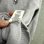 J.Crew  Sweater XS Purple Embellished Jeweled‎ Pullover Preppy Coquette Holiday Photo 7